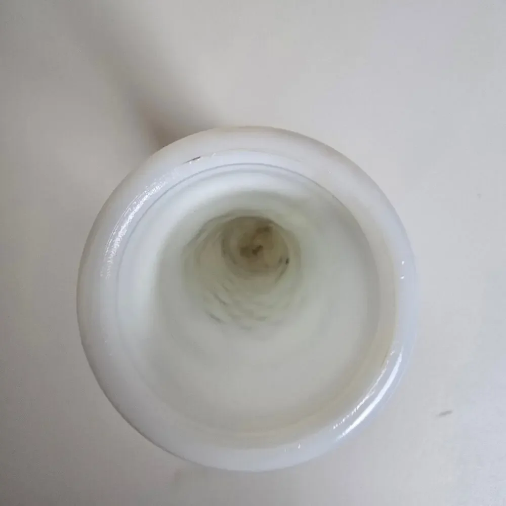 Vintage Hoosier Milk Glass Vase White Hobnail Bud Vase 8” Cottagecore Farmhouse